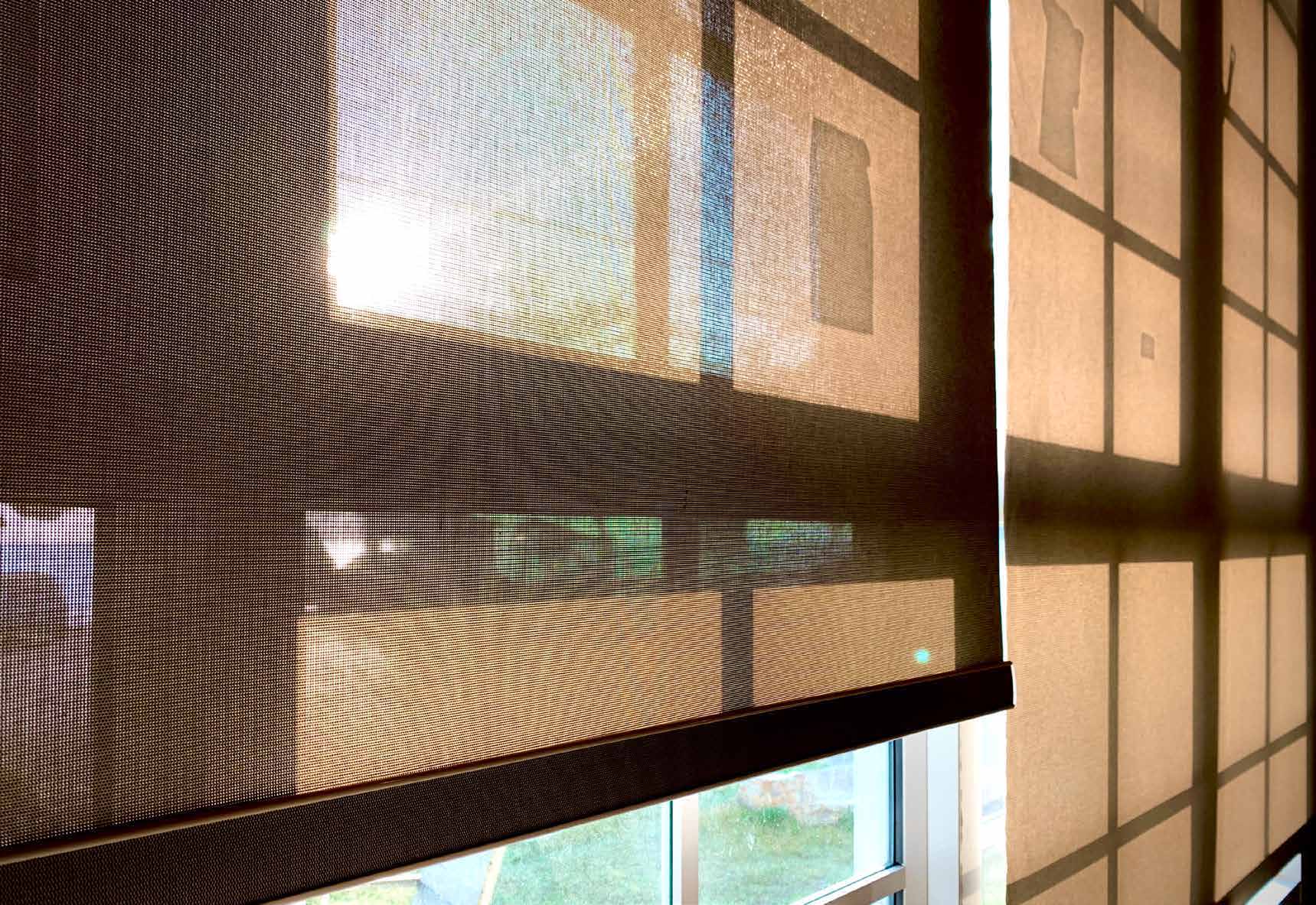 Sichtschutz am Fenster
